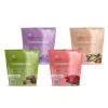 Custom Printed Compostable 3 Side Sealed Bag for Sachets — three side seal pouch in PLA / PBAT compostable laminate