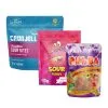 Custom Printed Kraft Mylar Bag with Zipper — stand up pouch in PET / AL / PE laminate with zipper