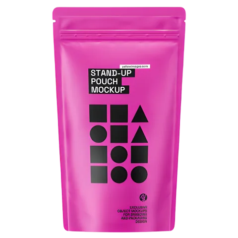 Custom Printed Foil Stand Up Pouch for Snacks — stand up pouch in PET / AL / PE laminate