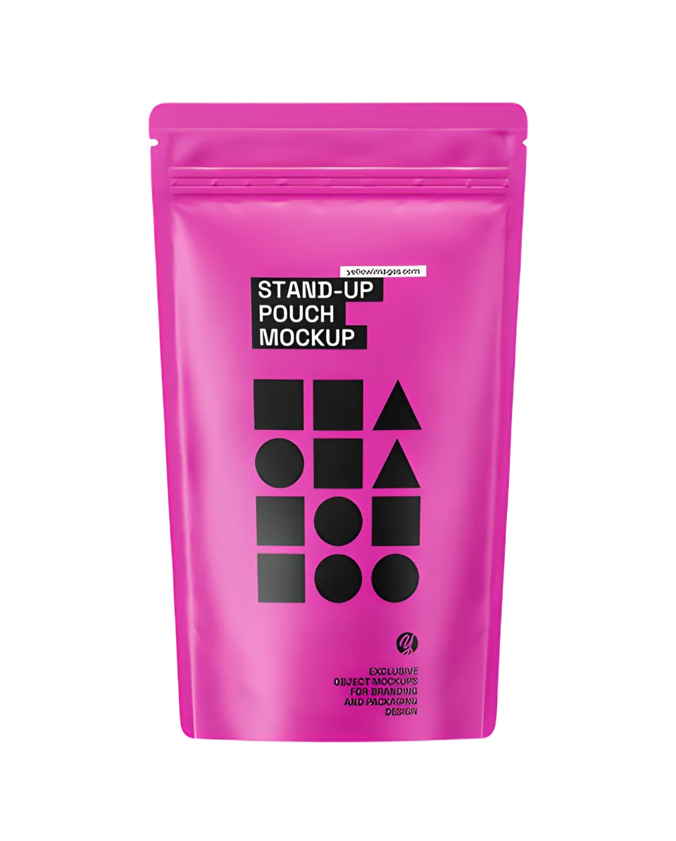 Custom Printed Foil Stand Up Pouch for Snacks — stand up pouch in PET / AL / PE laminate