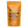 Custom Printed Foil Stand Up Pouch with Zipper No. 3 — stand up pouch in PET / AL / PE laminate with zipper