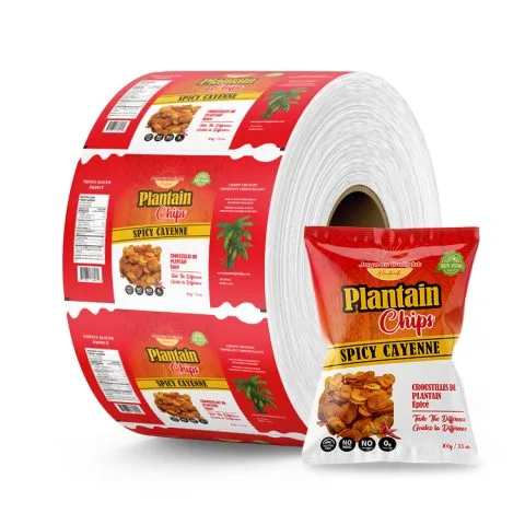 Custom Printed Stand Up Pouch for Snacks — stand up pouch in PET / PE laminate