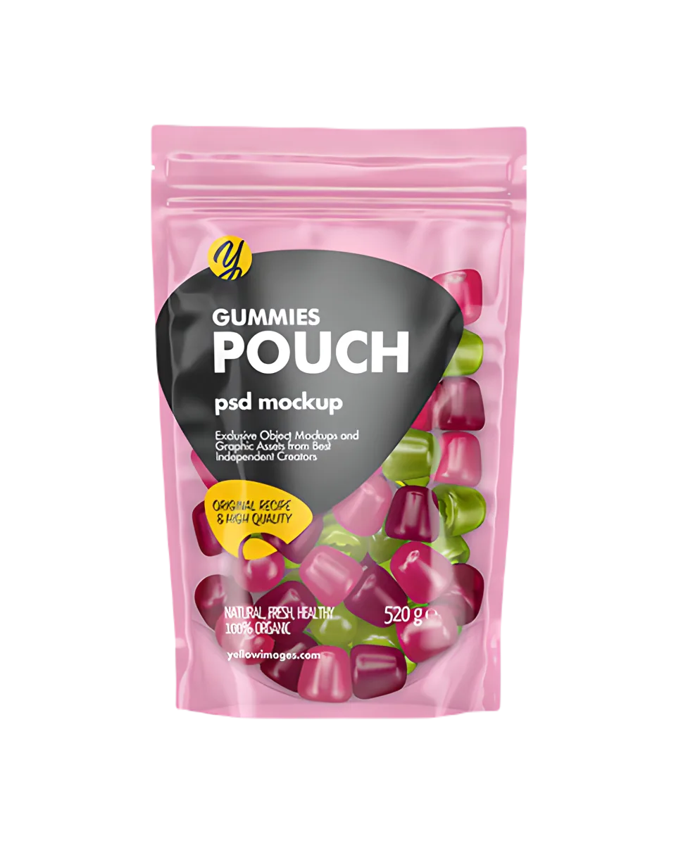Custom Printed Mylar Bag for Odour and Moisture Sensitive Dry Goods (1 kg) — stand up pouch in PET / PE laminate