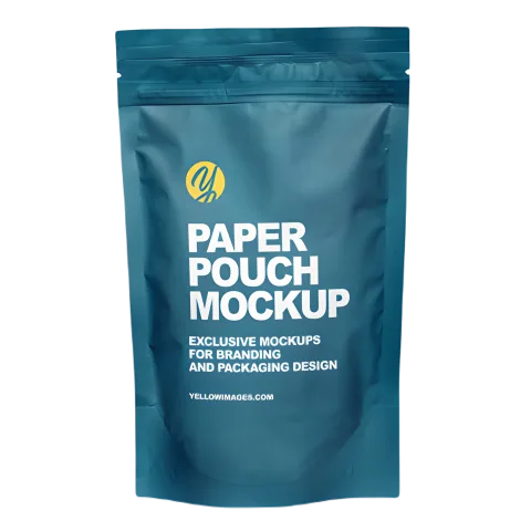 Custom Printed Foil Stand Up Pouch for Snacks No. 3 — stand up pouch in PET / AL / PE laminate