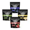 Custom Printed Recycled Whey Protein Bag with Zipper (1 kg) — flat bottom bag in PET / PE laminate with zipper, view 2