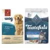 Custom Printed Foil Pet Food Bag with Zipper (2 kg) — stand up pouch in PET / AL / PE laminate with zipper