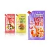 Custom Printed Compostable Spout Pouch for Juice (50 ml) — spout pouch in PLA / PBAT compostable laminate with spout, view 2