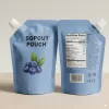 Custom Printed Spout Pouch for Juice (100 ml) No. 8 — spout pouch in PET / PE laminate with spout, view 4