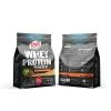 Custom Printed Recycled Foil Whey Protein Bag with Zipper (1 kg/2 kg/3 kg/5 kg) — flat bottom bag in PET / AL / PE laminate with zipper, view 2