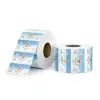 Custom Printed Kraft Printing Roll Film for Your Own Form-fill-seal Line — printed roll film in Kraft paper / PE laminate