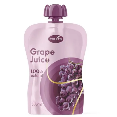 Custom Printed Spout Pouch for Juice No. 23 — spout pouch in PET / PE laminate with spout