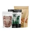 Custom Printed Stand Up Pouch with Zipper No. 13 — stand up pouch in PET / PE laminate with zipper, view 3