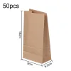Custom Printed Paper Pouch for Dried Fruit No. 2 — side gusset bag in Kraft paper / PE laminate, view 4