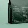 Custom Printed Recycled Coffee Bag with Zipper and Valve (250 g) — flat bottom bag in PET / PE laminate with zipper, degassing valve, view 3