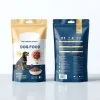 Custom Printed Recycled Pet Food Bag with Zipper – Smell-Proof (1 kg) — flat bottom bag in PET / PE laminate with zipper, view 2