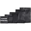 Custom Printed Foil Mylar Bag with Zipper – Smell-Proof (5 g) — three side seal pouch in PET / AL / PE laminate with zipper, view 3