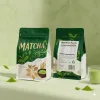 Custom Printed Foil Flat Bottom Bag with Zipper (1 kg) — flat bottom bag in PET / AL / PE laminate with zipper, view 2