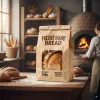 Custom Printed Paper Pouch with Window — flat bottom bag in Kraft paper / PE laminate, view 4