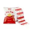 Custom Printed Back Seal Pouch for Snacks — back seal pillow pouch in PET / PE laminate, view 6