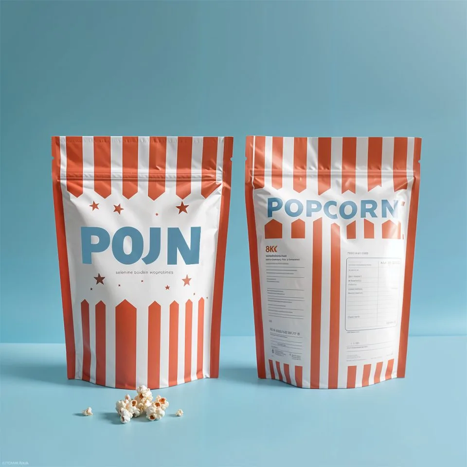Custom Printed Compostable Stand Up Pouch with Zipper – Smell-Proof (3 g) — stand up pouch in PLA / PBAT compostable laminate with zipper