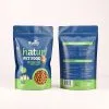 Custom Printed Coffee Bag with Zipper No. 3 — stand up pouch in PET / PE laminate with zipper, view 3