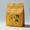 Custom Printed Foil Flat Bottom Bag with Zipper (300 g) — flat bottom bag in PET / AL / PE laminate with zipper, view 2