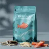 Custom Printed Pet Food Bag with Zipper and Valve (5 kg) — flat bottom bag in PET / PE laminate with zipper, degassing valve, view 2