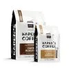 Custom Printed Paper Pouch with Zipper and Valve — flat bottom bag in Kraft paper / PE laminate with zipper, degassing valve