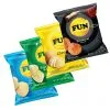 Custom Printed Back Seal Pouch for Snacks No. 5 — back seal pillow pouch in PET / PE laminate, view 3