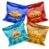 Custom Printed Back Seal Pouch for Snacks No. 10 — back seal pillow pouch in PET / PE laminate, view 5