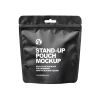 Custom Printed Compostable Stand Up Pouch for Snacks No. 2 — stand up pouch in PLA / PBAT compostable laminate