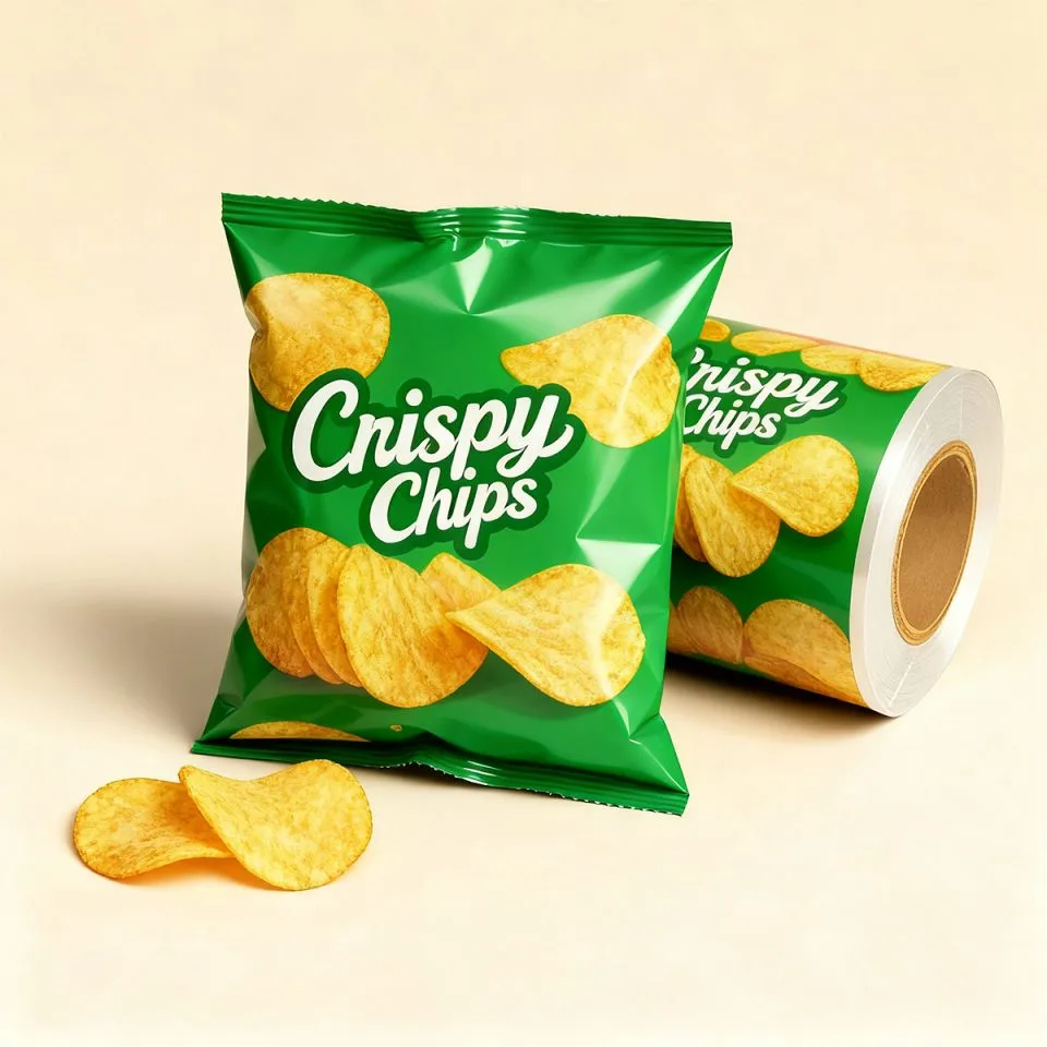 Custom Printed Foil 3 Side Sealed Bag for Sachets (25 kg) — three side seal pouch in PET / AL / PE laminate