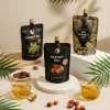 Custom Printed Compostable Spout Pouch for Juice (200 ml) No. 2 — spout pouch in PLA / PBAT compostable laminate with spout, view 2