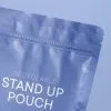 Custom Printed Stand Up Pouch with Zipper No. 17 — stand up pouch in PET / PE laminate with zipper, view 3