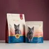 Custom Printed Pet Food Bag for Dry Pet Food No. 2 — flat bottom bag in PET / PE laminate, view 2