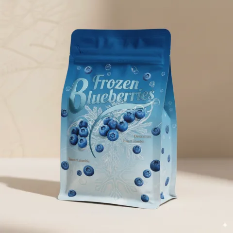 Custom Printed Foil Stand Up Pouch for Snacks (1 kg) — stand up pouch in PET / AL / PE laminate