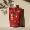 Custom Printed Compostable Spout Pouch for Juice (150 ml) — spout pouch in PLA / PBAT compostable laminate with spout, view 2