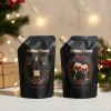Custom Printed Compostable Spout Pouch for Juice No. 9 — spout pouch in PLA / PBAT compostable laminate with spout