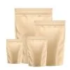 Custom Printed Paper Pouch for Dried Fruit — stand up pouch in Kraft paper / PE laminate, view 2