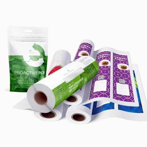 Custom Printed Foil Printing Roll Film for Your Own Form-fill-seal Line No. 2 — printed roll film in PET / AL / PE laminate