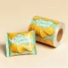 Custom Printed Foil Stand Up Pouch for Snacks (25 kg) — stand up pouch in PET / AL / PE laminate, view 2