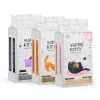 Custom Printed Foil Pet Food Bag for Dry Pet Food — flat bottom bag in PET / AL / PE laminate, view 3