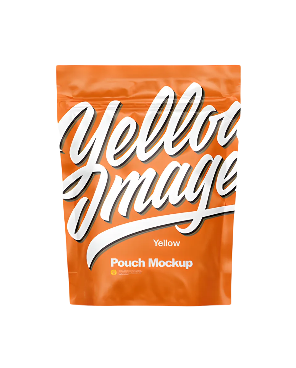 Custom Printed Foil Mylar Bag with Zipper – Smell-Proof No. 2 — stand up pouch in PET / AL / PE laminate with zipper