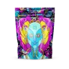 Custom Printed Matt Mylar Bag with Zipper – Smell-Proof (5 g) — custom shape pouch in PET / PE laminate with zipper, view 4