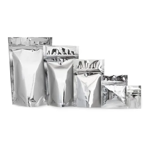 Custom Printed Mylar Bag with Zipper – Smell-Proof (7 g) — three side seal pouch in PET / PE laminate with zipper