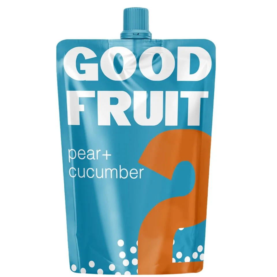 Custom Printed Spout Pouch for Juice (100 ml) No. 5 — spout pouch in PET / PE laminate with spout