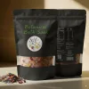 Custom Printed Recycled Foil Stand Up Pouch with Zipper — stand up pouch in PET / AL / PE laminate with zipper, view 3