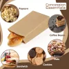 Custom Printed Paper Pouch for Dried Fruit No. 2 — side gusset bag in Kraft paper / PE laminate, view 5