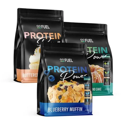 Custom Printed Whey Protein Bag for Protein and Supplement Powders — stand up pouch in PET / PE laminate