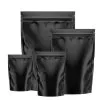 Custom Printed Matt Paper Pouch with Zipper — stand up pouch in PET / PE laminate with zipper